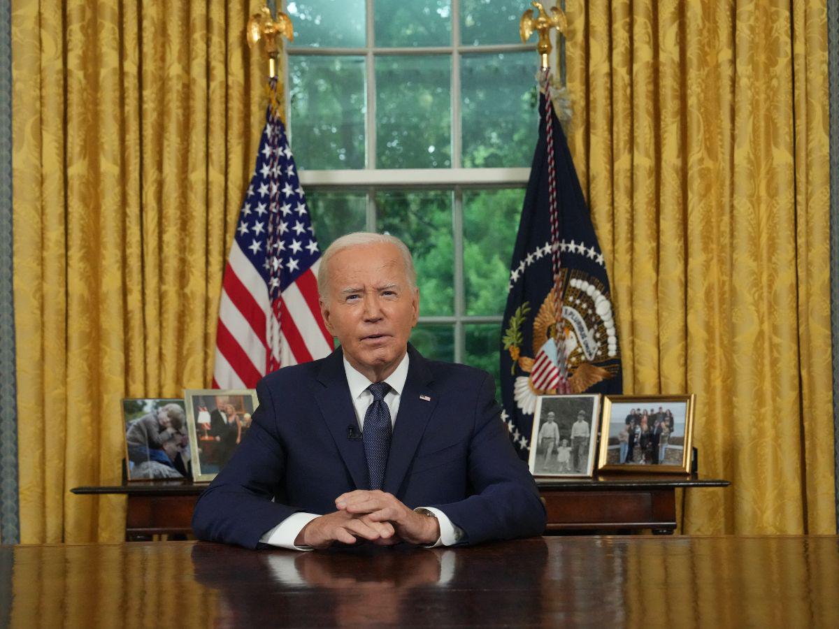 Joe Biden asegura que se retiró para “proteger la democracia”