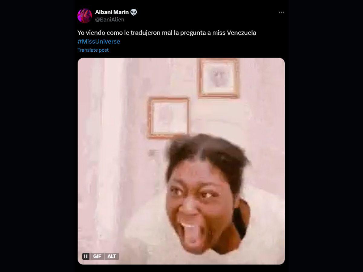 Los memes que dejó el error de traductora tras la pregunta a Miss Venezuela