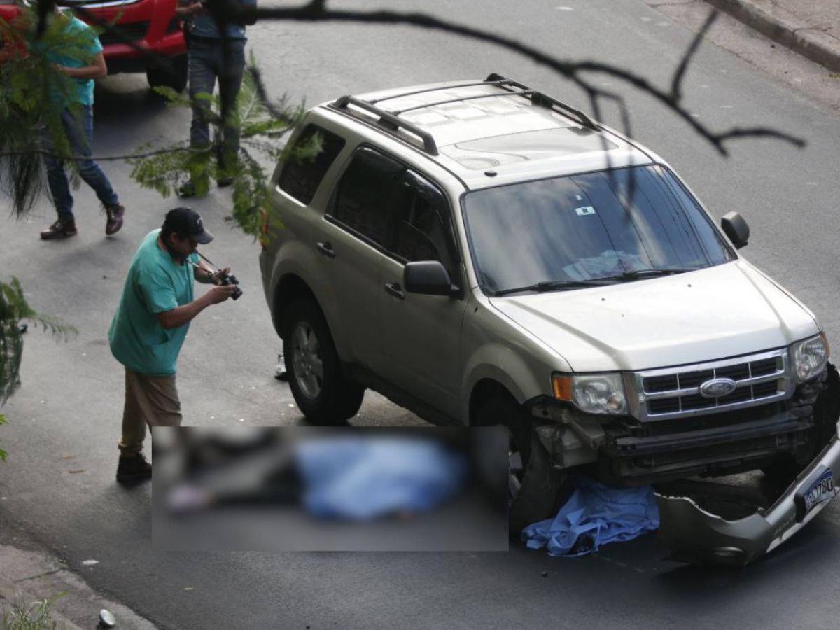 Tragedia en Tegucigalpa: Pareja en motocicleta fallece tras ser arrollada por camioneta