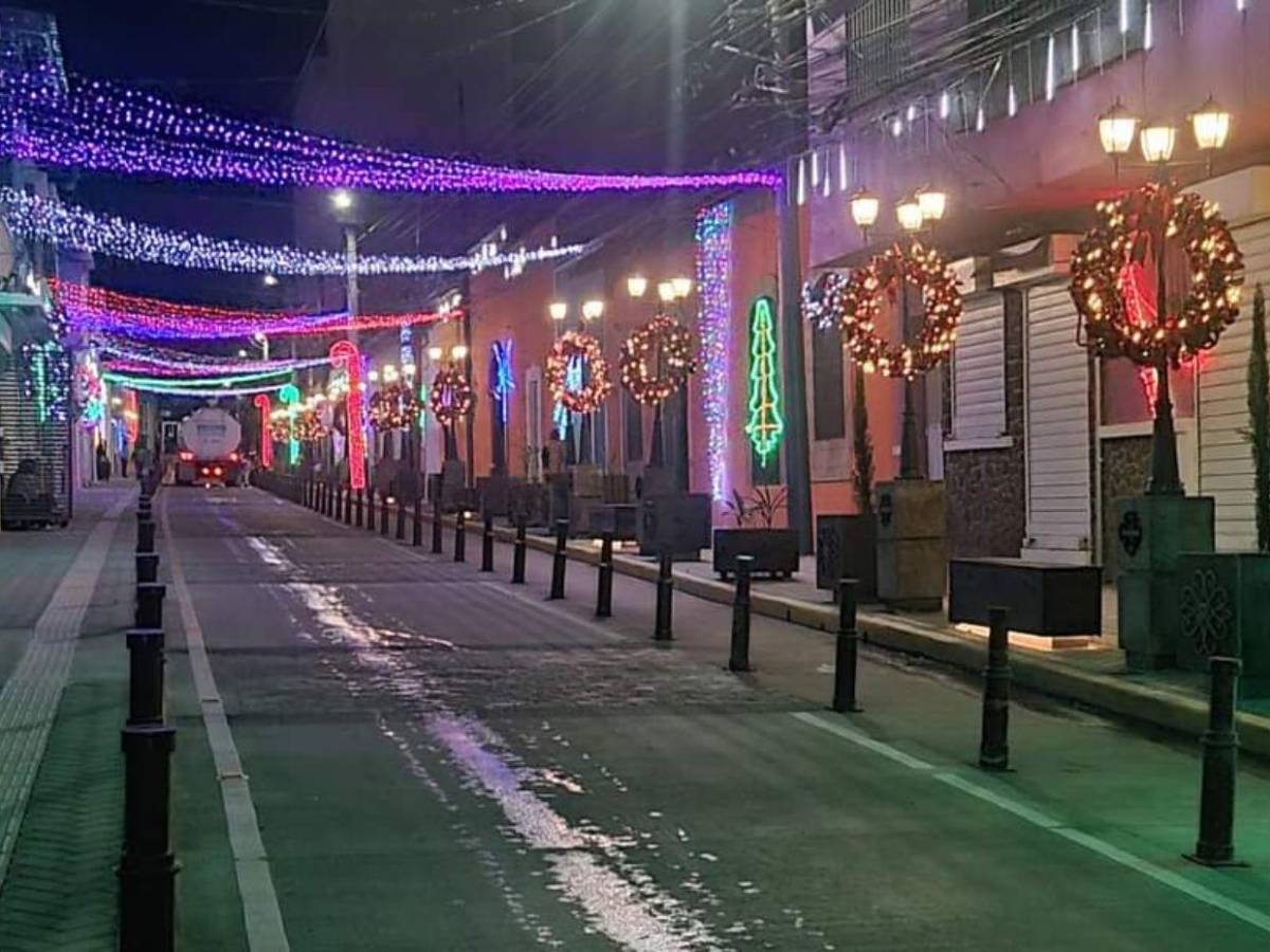 Así luce la avenida Cervantes previo a su inauguración en la capital