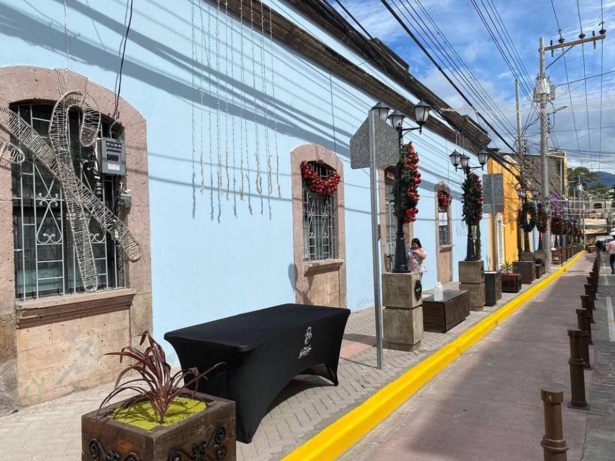 Así luce la avenida Cervantes previo a su inauguración en la capital