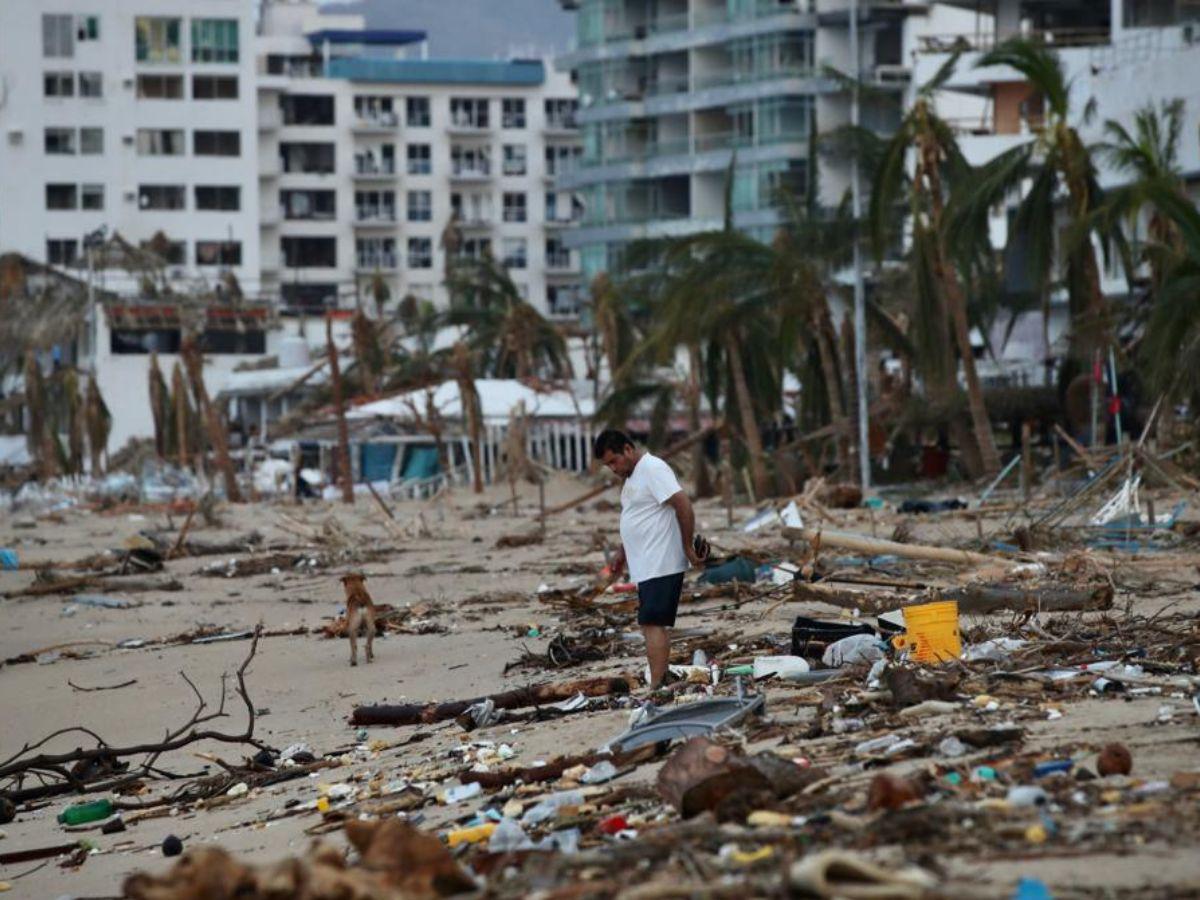 Sube a 39 la cifra de muertos en Acapulco tras huracán Otis