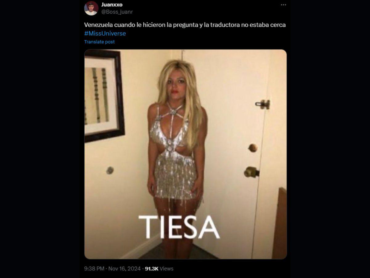 Los memes que dejó el error de traductora tras la pregunta a Miss Venezuela