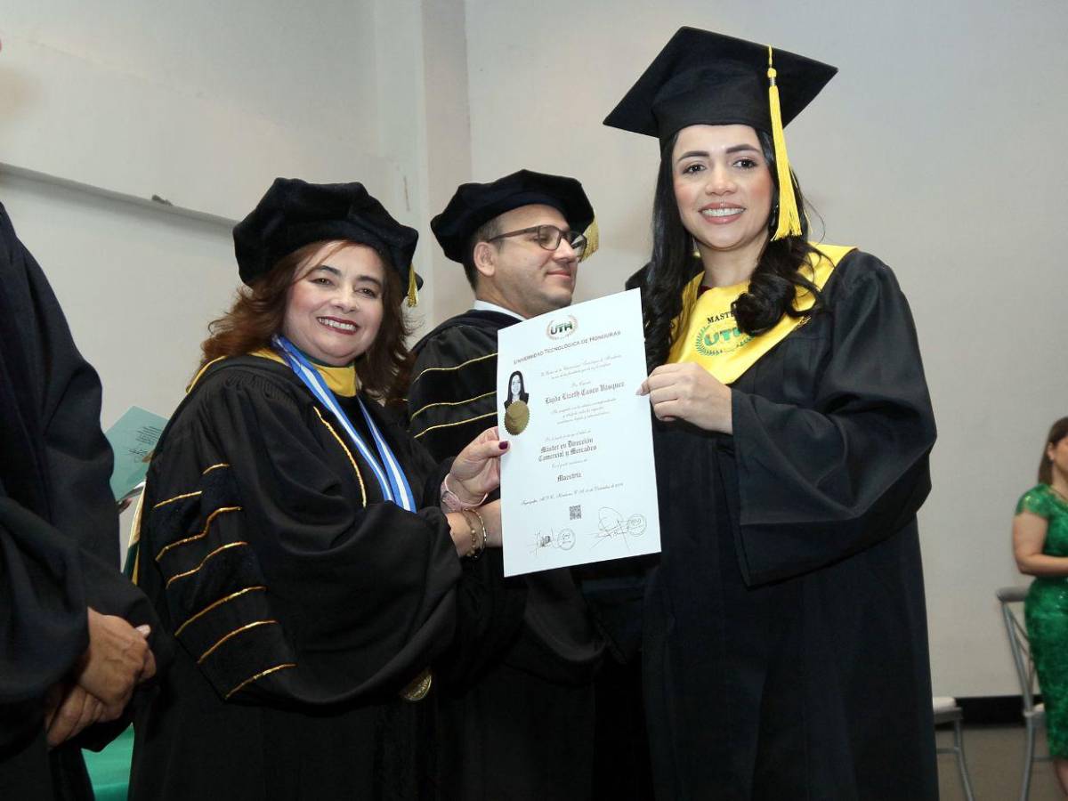 La UTH celebra la graduación de más de 200 alumnos