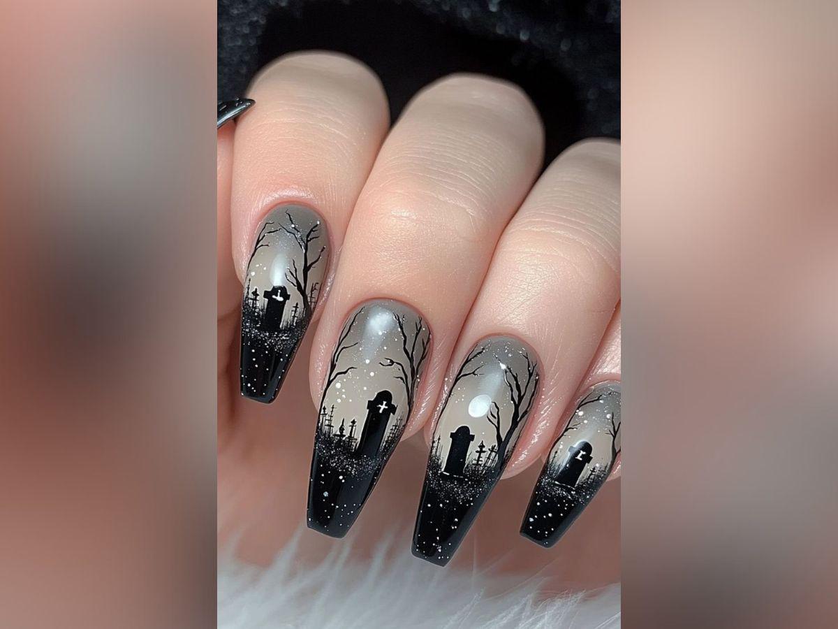 Transforma tus uñas para Halloween 2024 con diseños fáciles y sencillos