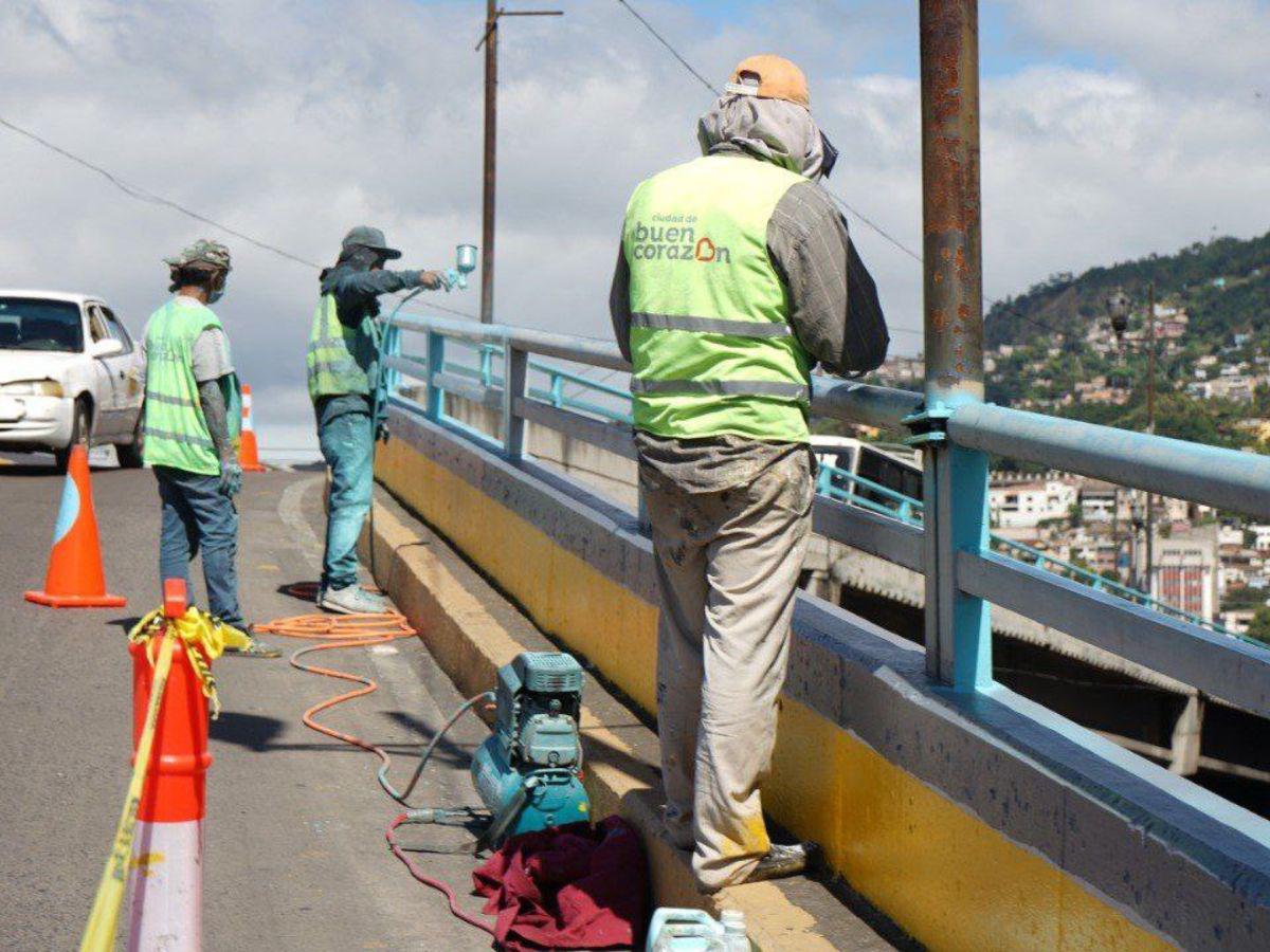 Destinan 17.3 millones de lempiras para revitalizar 46 puentes de la capital