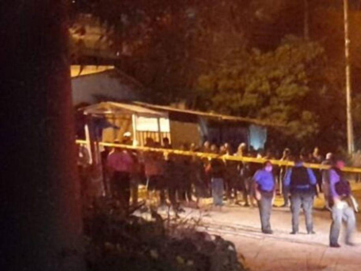 Falsos policías matan a un hombre en la colonia Reynel Fúnez de Tegucigalpa