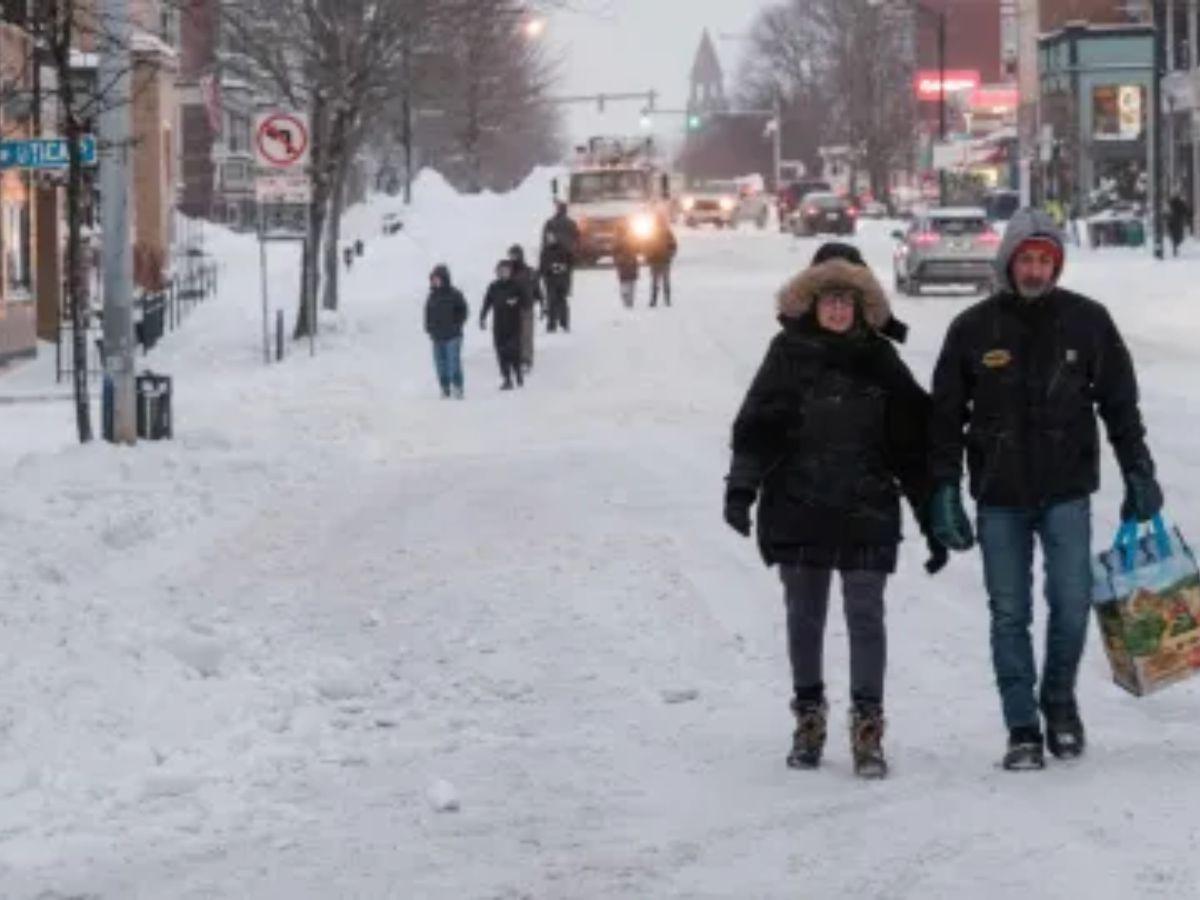 ¡Amenaza! Tormenta de nieve pone en alerta a millones de personas en Nueva York este fin de semana