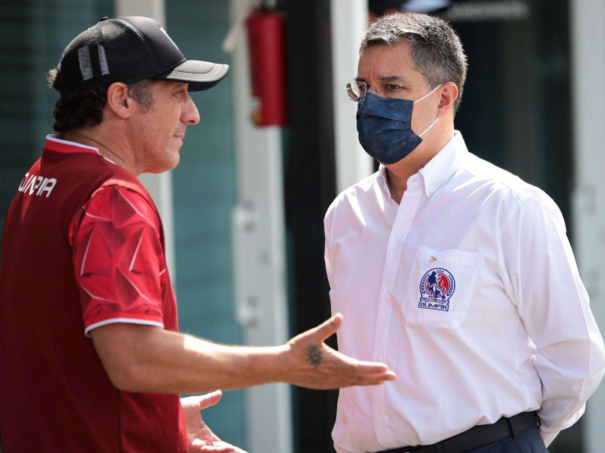 Rafael Villeda habla del futuro de Pedro Troglio al frente de Olimpia tras eliminación ante Atlas