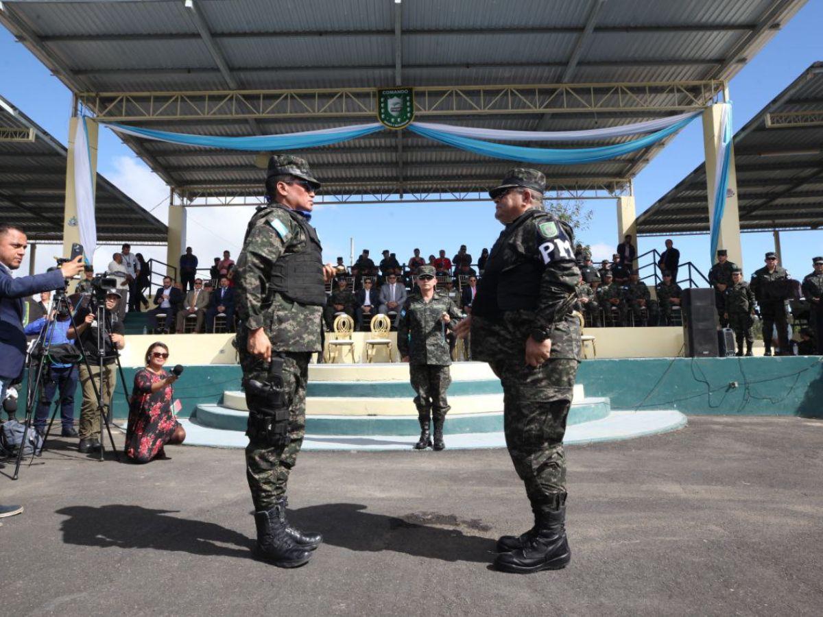 Nuevos cambios: así se vivió la ceremonia de traspasos de mandos de la PMOP