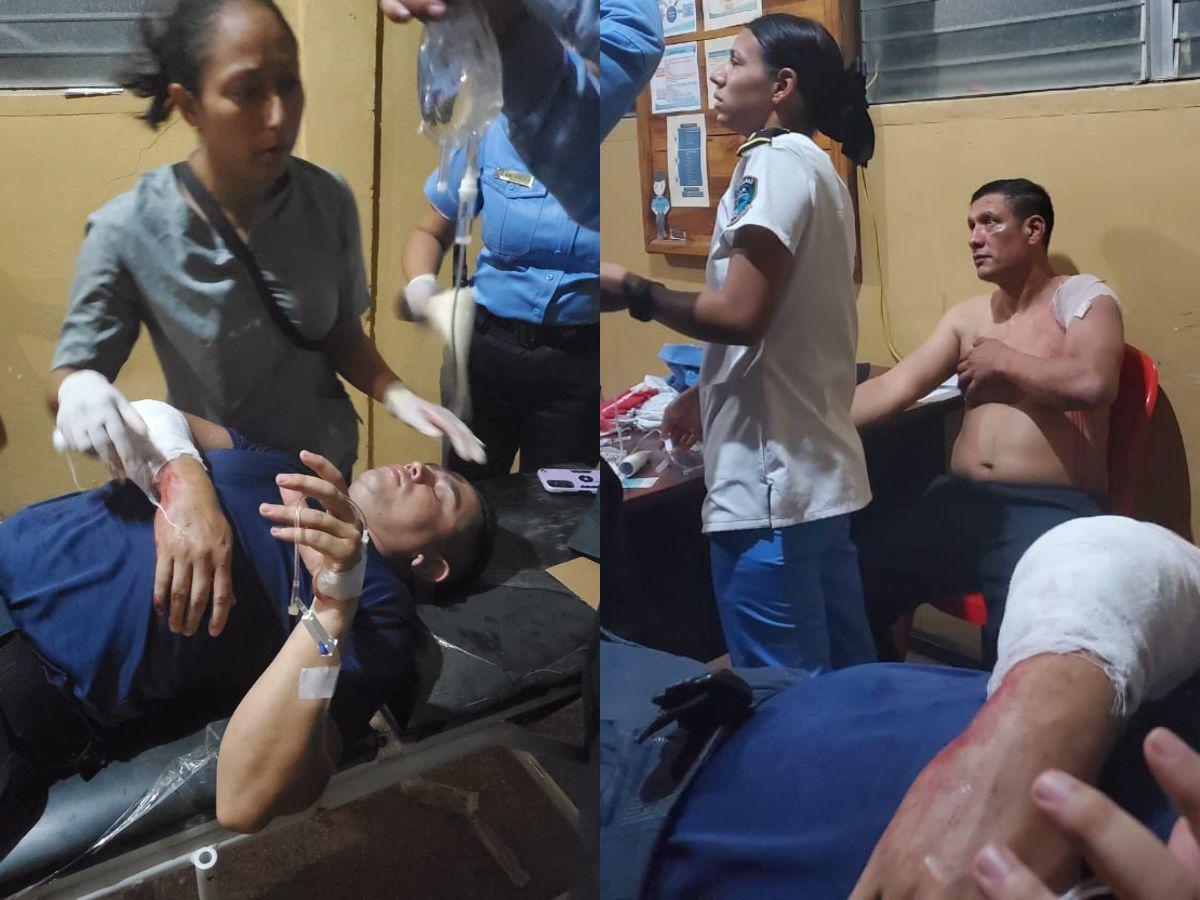 Un muerto y tres policías heridos deja enfrentamiento en Talanga, Francisco Morazán