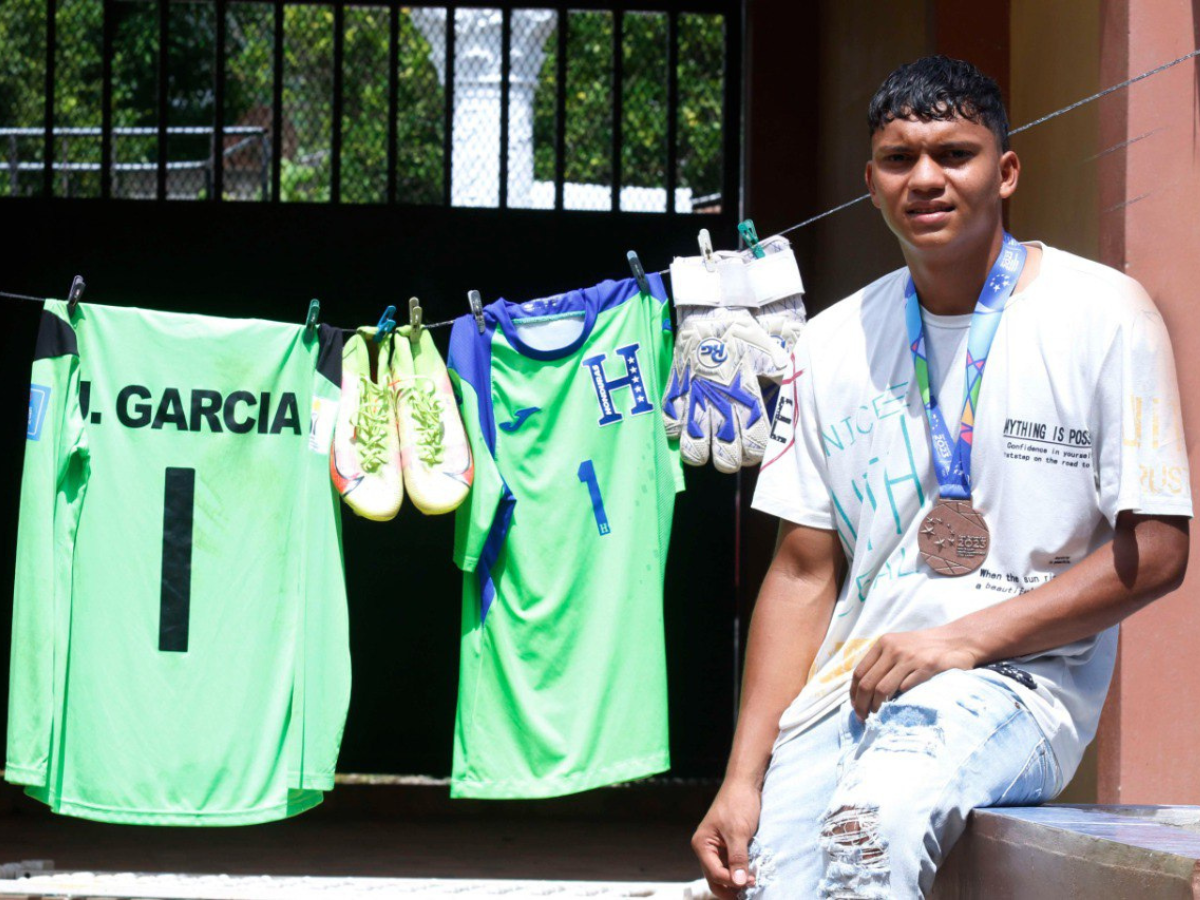 Juergen García disputó el Mundial Sub 20 de Argentina 2023 con la Selección de Honduras.