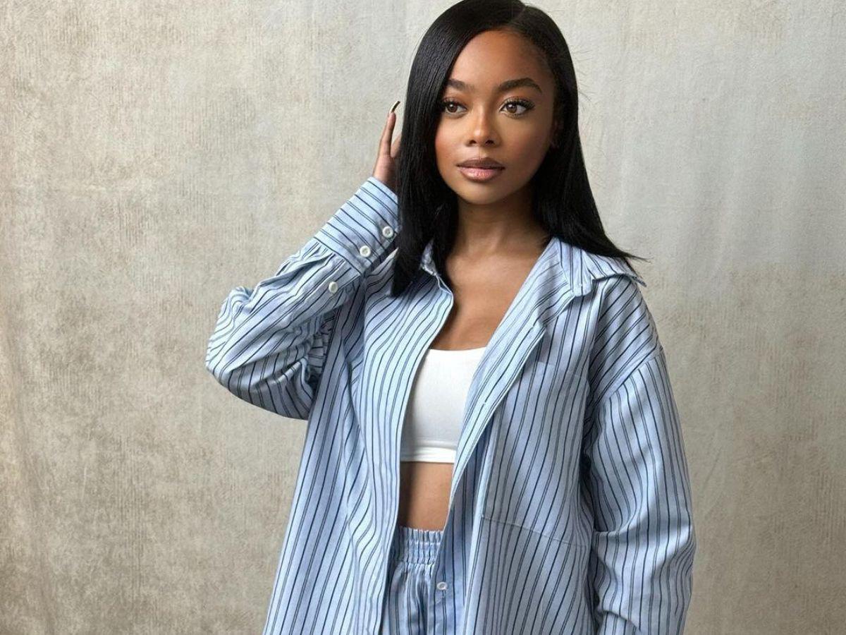 ¿Skai Jackson está embarazada y comprometida con su novio?