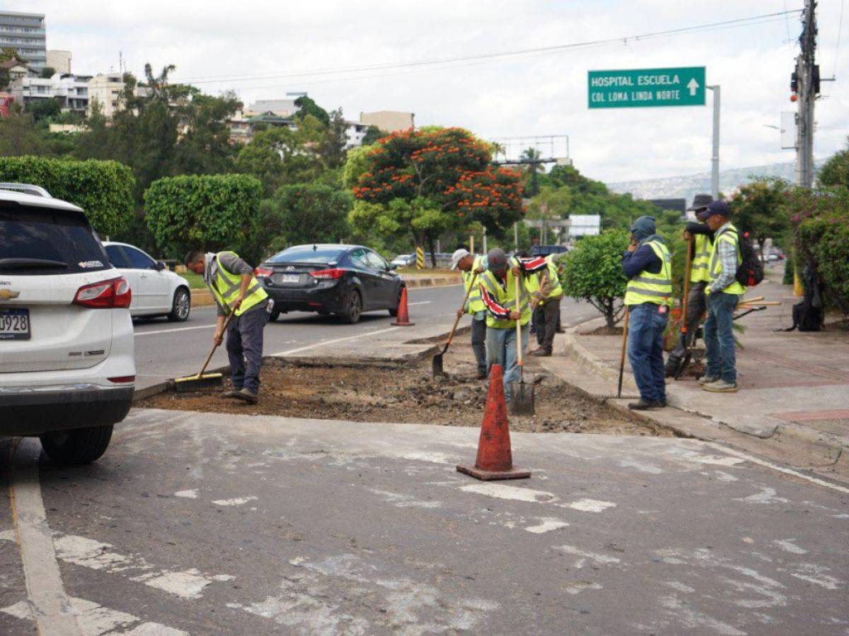 Lugares y horarios en que se realizará mantenimiento de calles en la capital