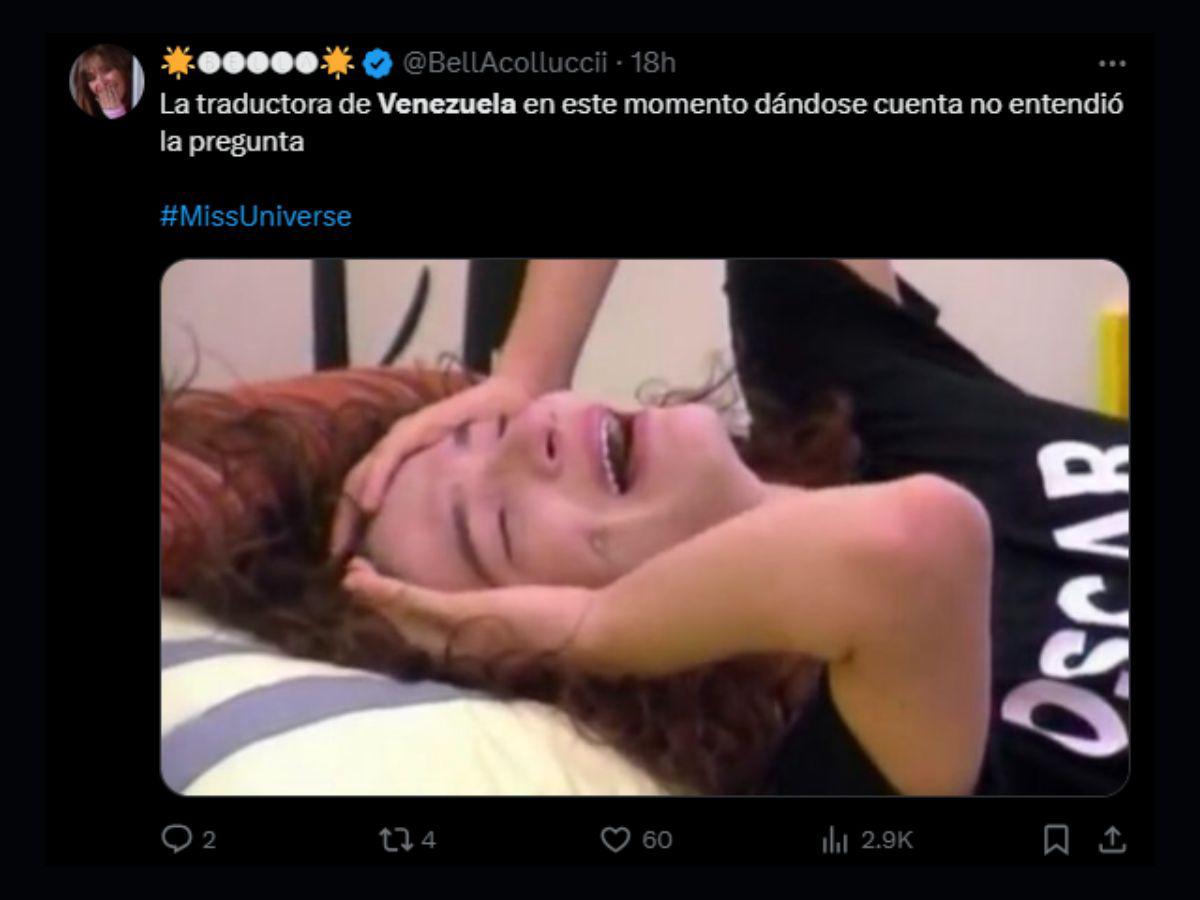 Los memes que dejó el error de traductora tras la pregunta a Miss Venezuela