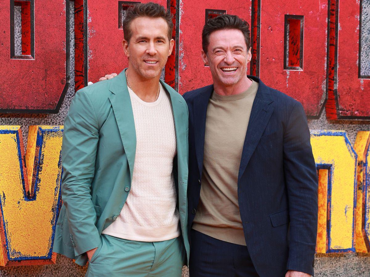 Ryan Reynolds y Hugh Jackman, coprotagonistas de la cinta, asistieron juntos a la premier.