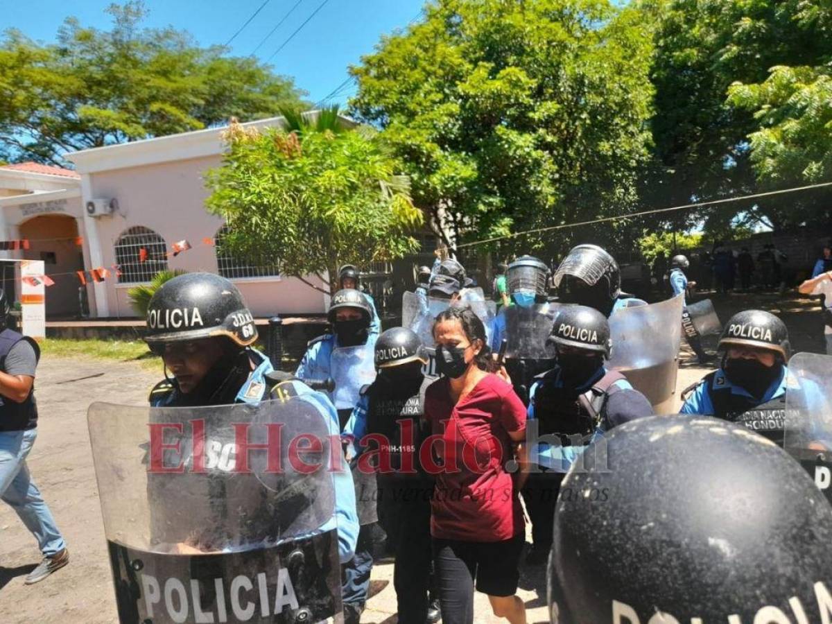 Militantes de Libre reportan desaparición de manifestante después del altercado en Choluteca