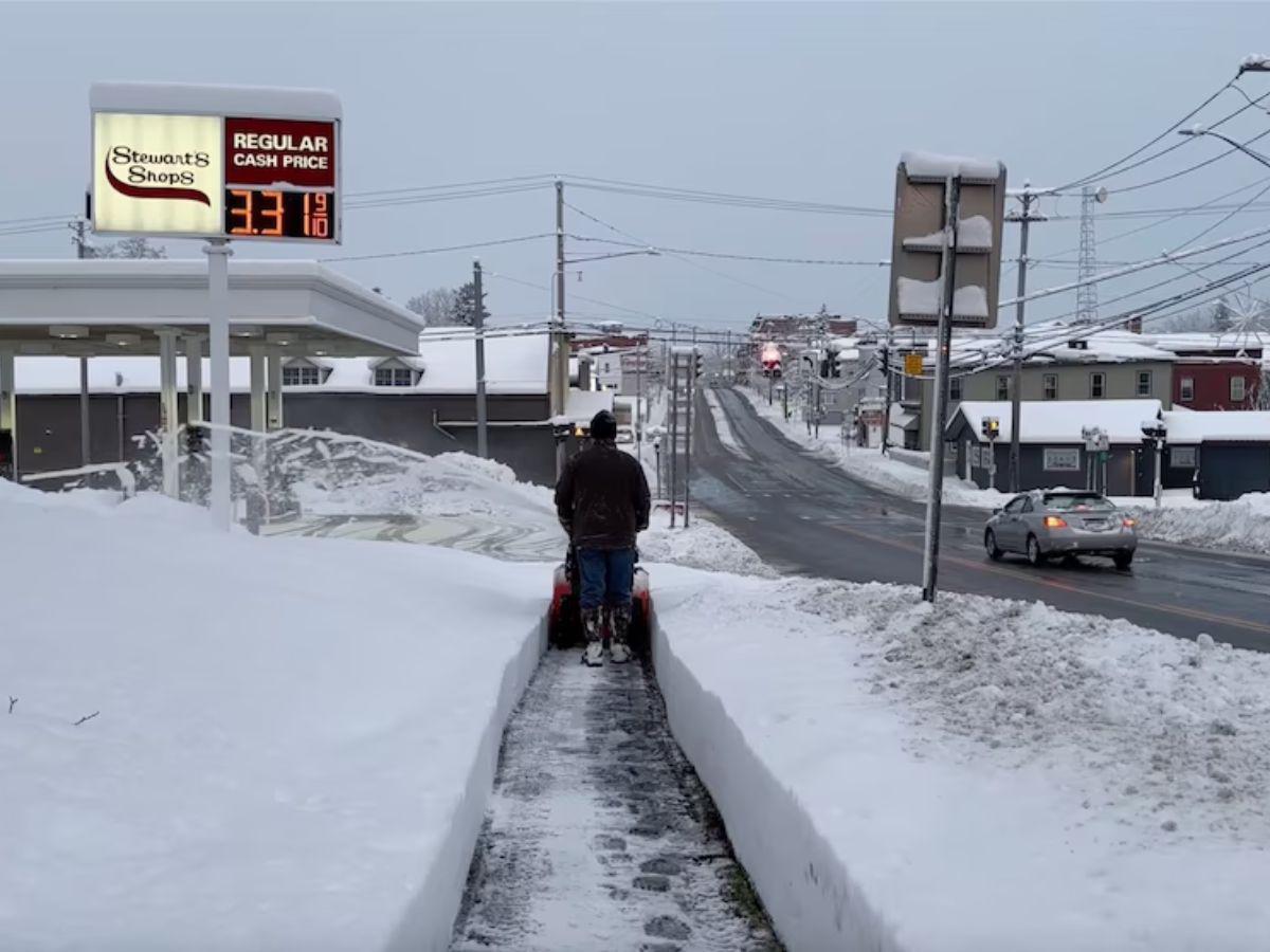 Intensas nevadas cubren grandes regiones de EUA: ¿Cuáles son las zonas más afectadas?