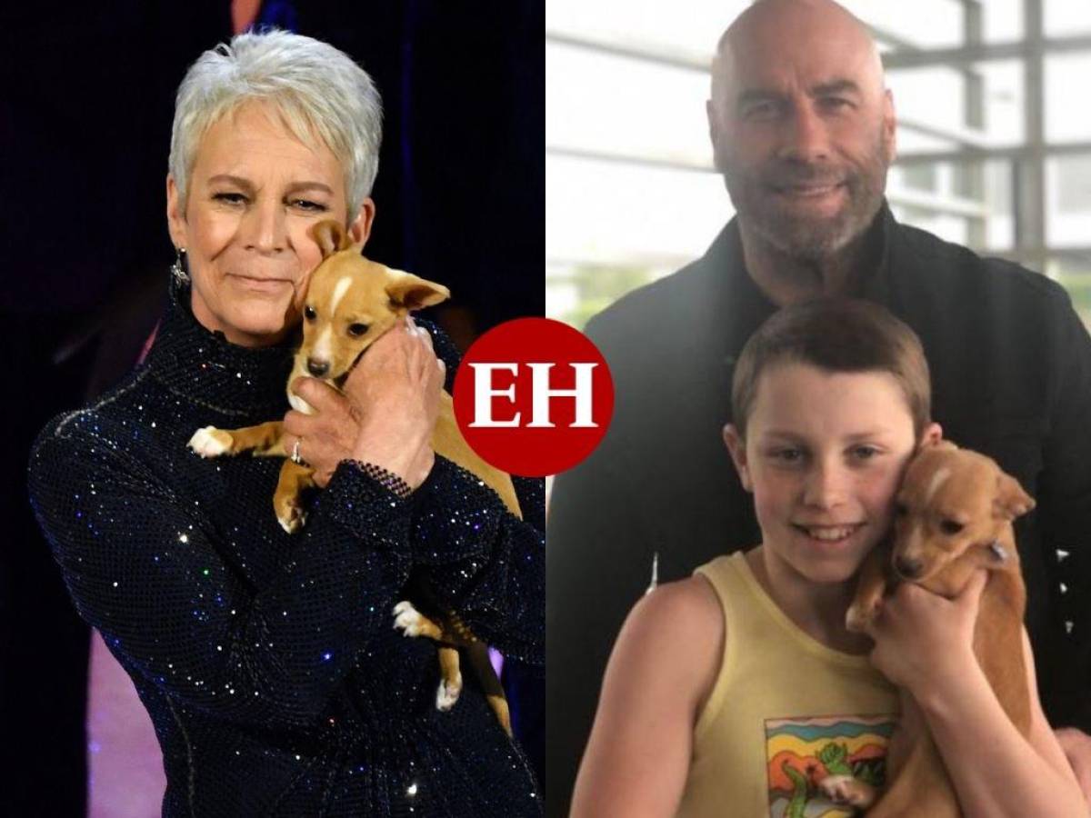 Hijo de John Travolta adoptó la perrita que apareció en los premios Oscar