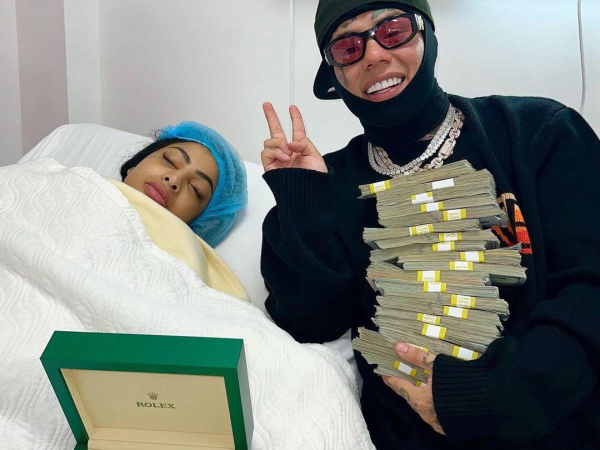 Un Rolex y miles de dólares, así sorprendió Tekashi 6ix9ine a Yailin en su cumpleaños