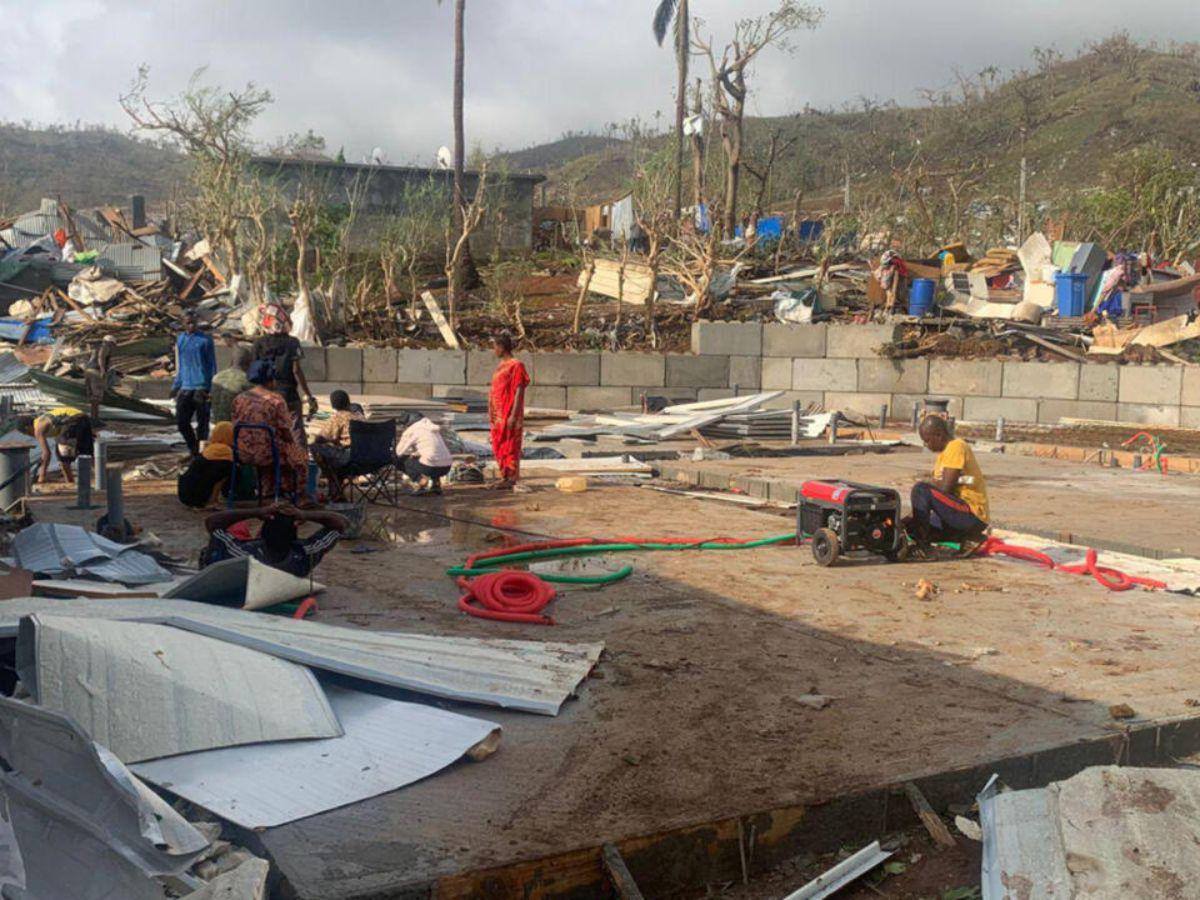 Temen cientos de muertos en isla Mayotte tras paso del ciclón Chido