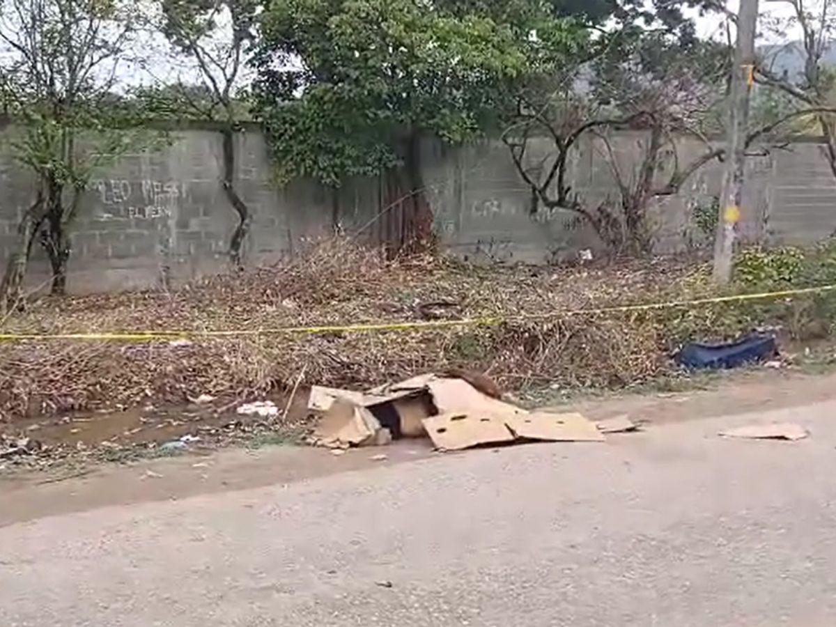 Encuentran muerta a una mujer en plena calle de Villanueva, Cortés
