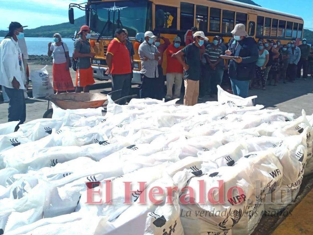 Apoyan con alimentos a familias pesqueras del Golfo de Fonseca