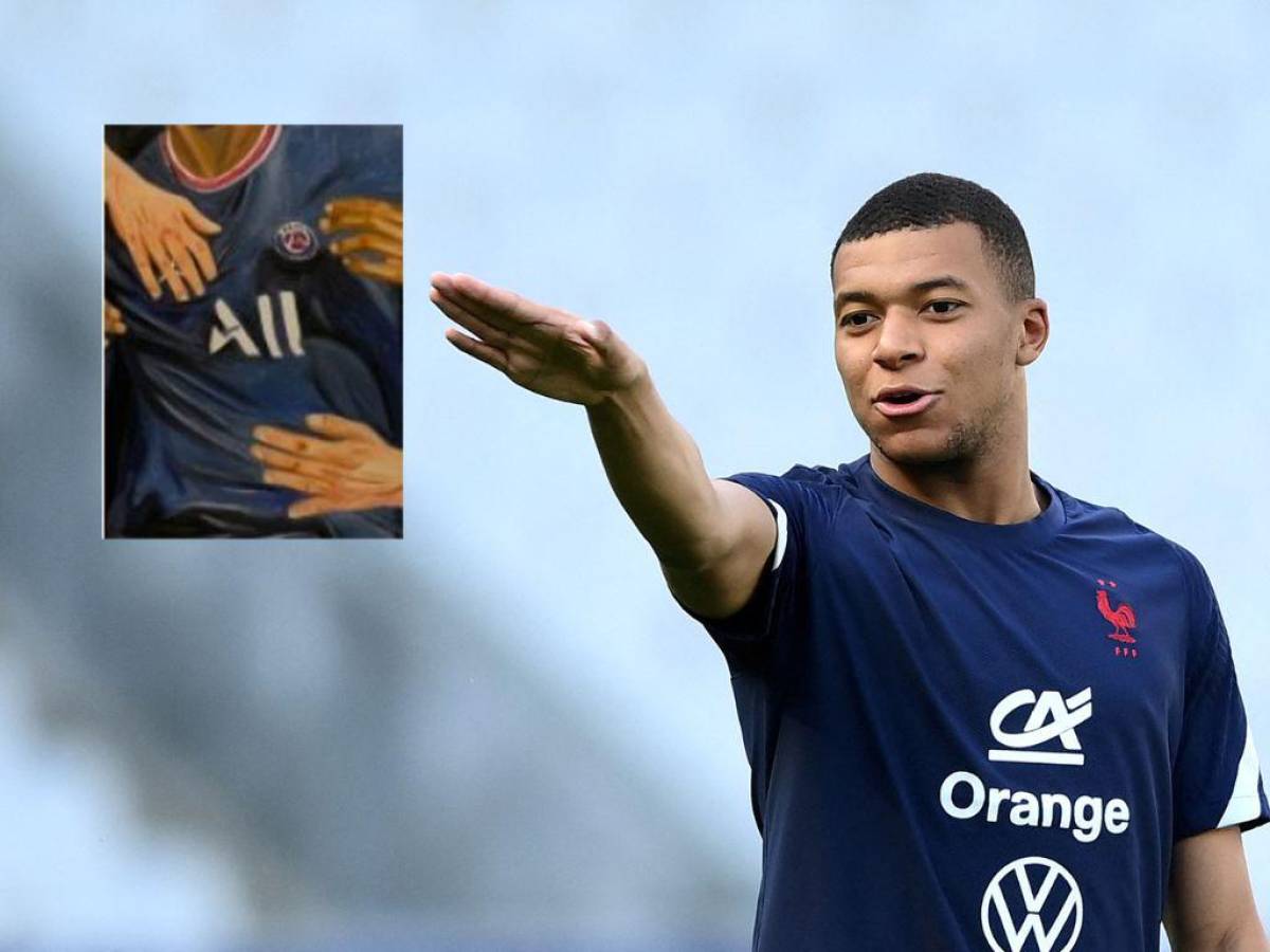 El día que Mbappé le cambió la vida a su artista comprándole un cuadro por 220 mil euros