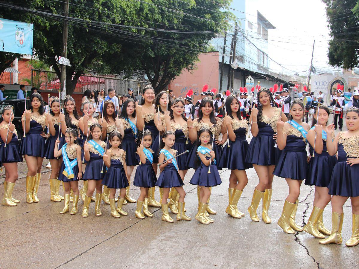 Con colorido desfile colonia San Miguel de Tegucigalpa celebra su 69 aniversario