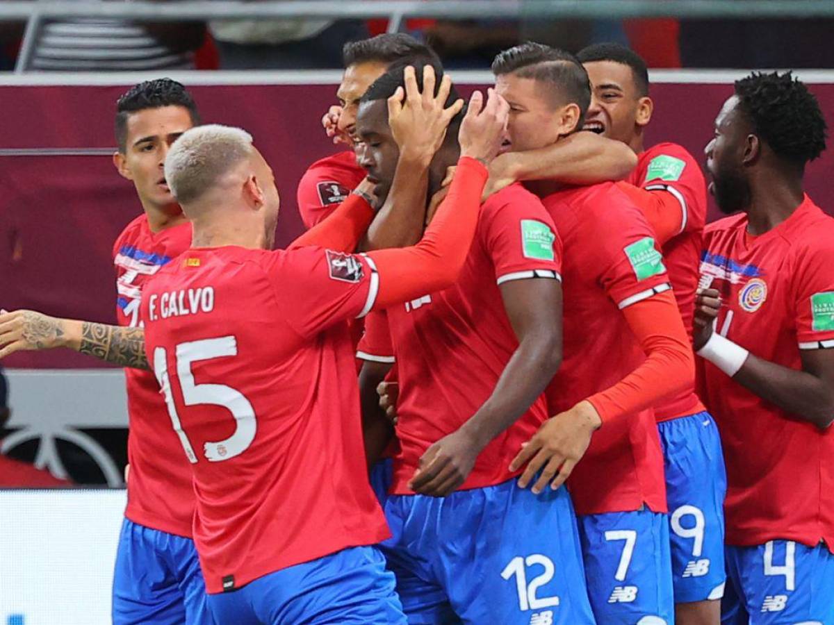 Costa Rica clasifica al mundial de Qatar 2022 tras vencer en repechaje a Nueva Zelanda