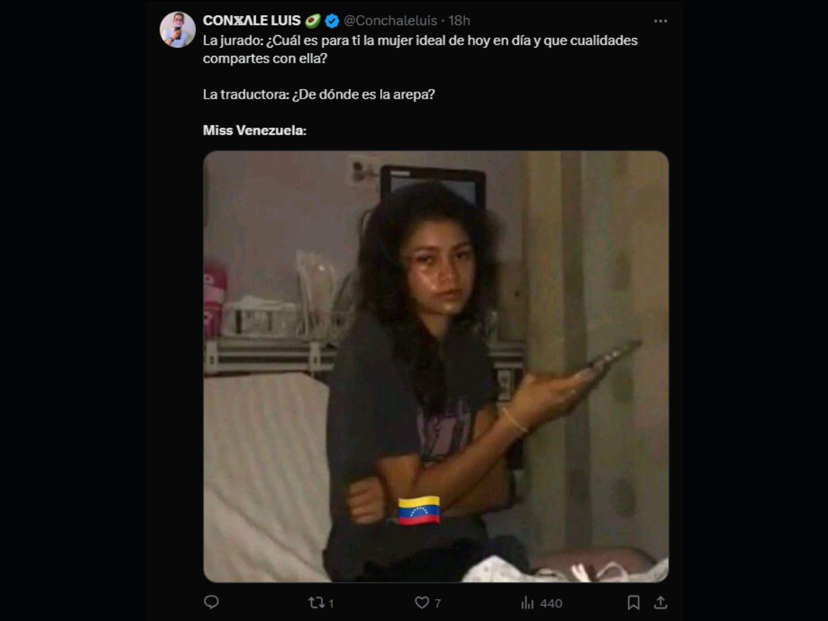 Los memes que dejó el error de traductora tras la pregunta a Miss Venezuela