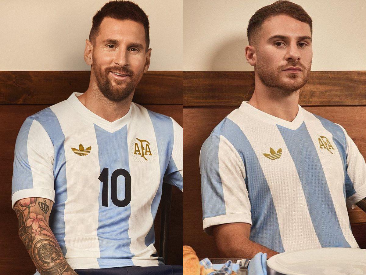 A lo retro, Argentina presenta su nueva camiseta inspirada en el Mundial de 1974