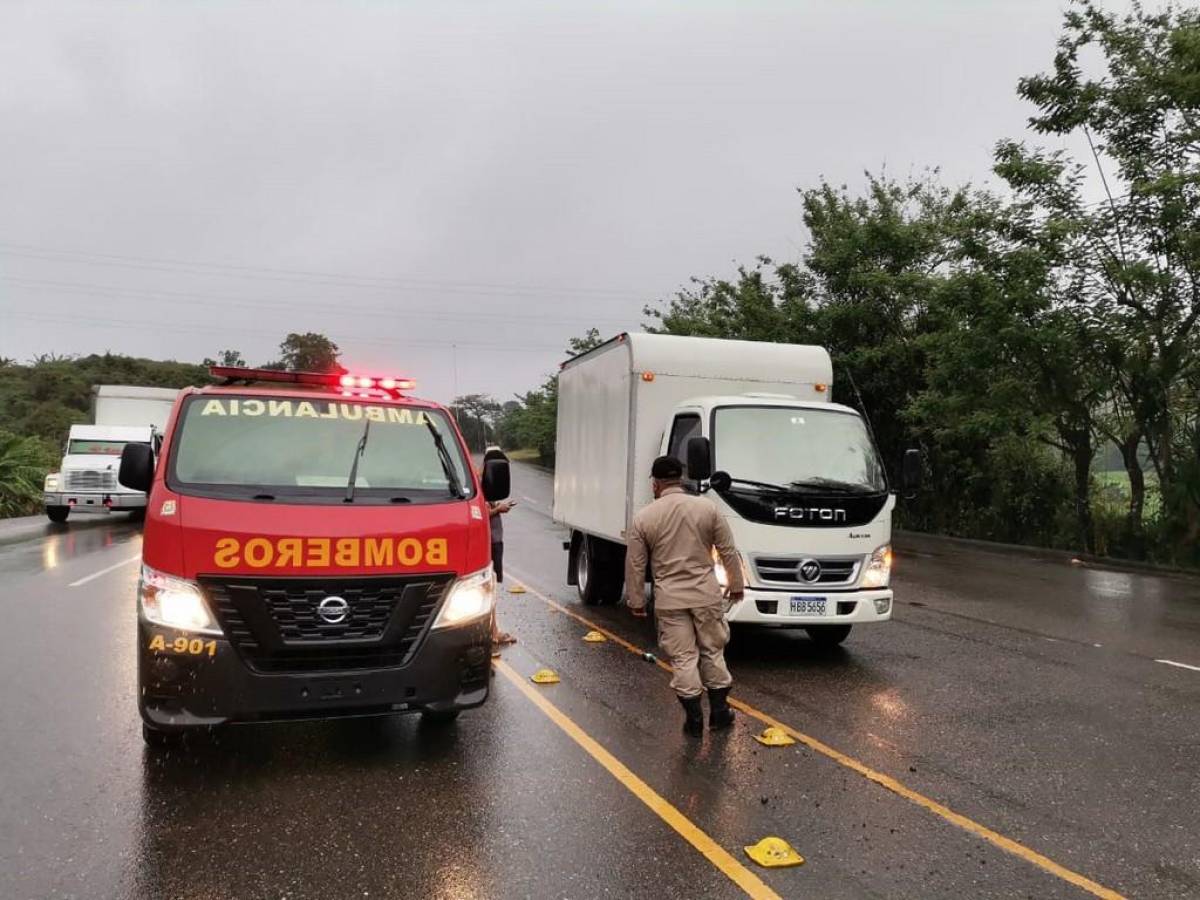 Matan a conductor de camión en plena carretera en sector El Balín