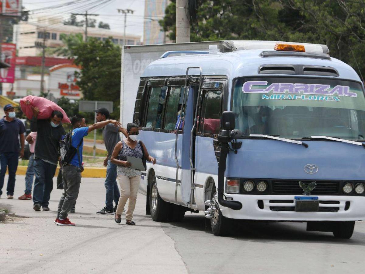 Transporte urbano: Multarán hasta con 11,000 lempiras a quienes aumenten el pasaje, advierte el IHTT