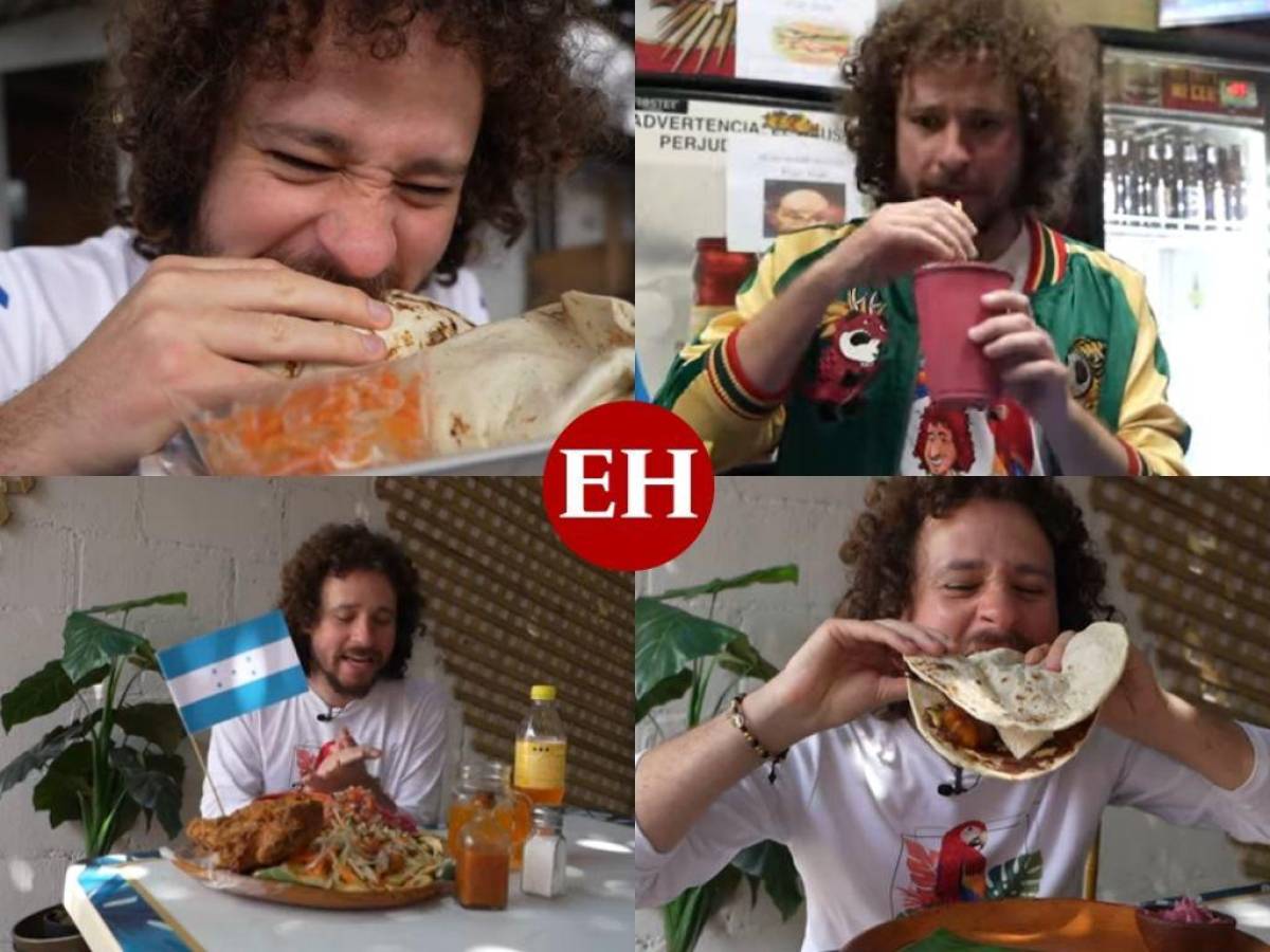 “Es arte gastronómico”: el platillo hondureño que deslumbró a Luisito Comunica en su cuarto video