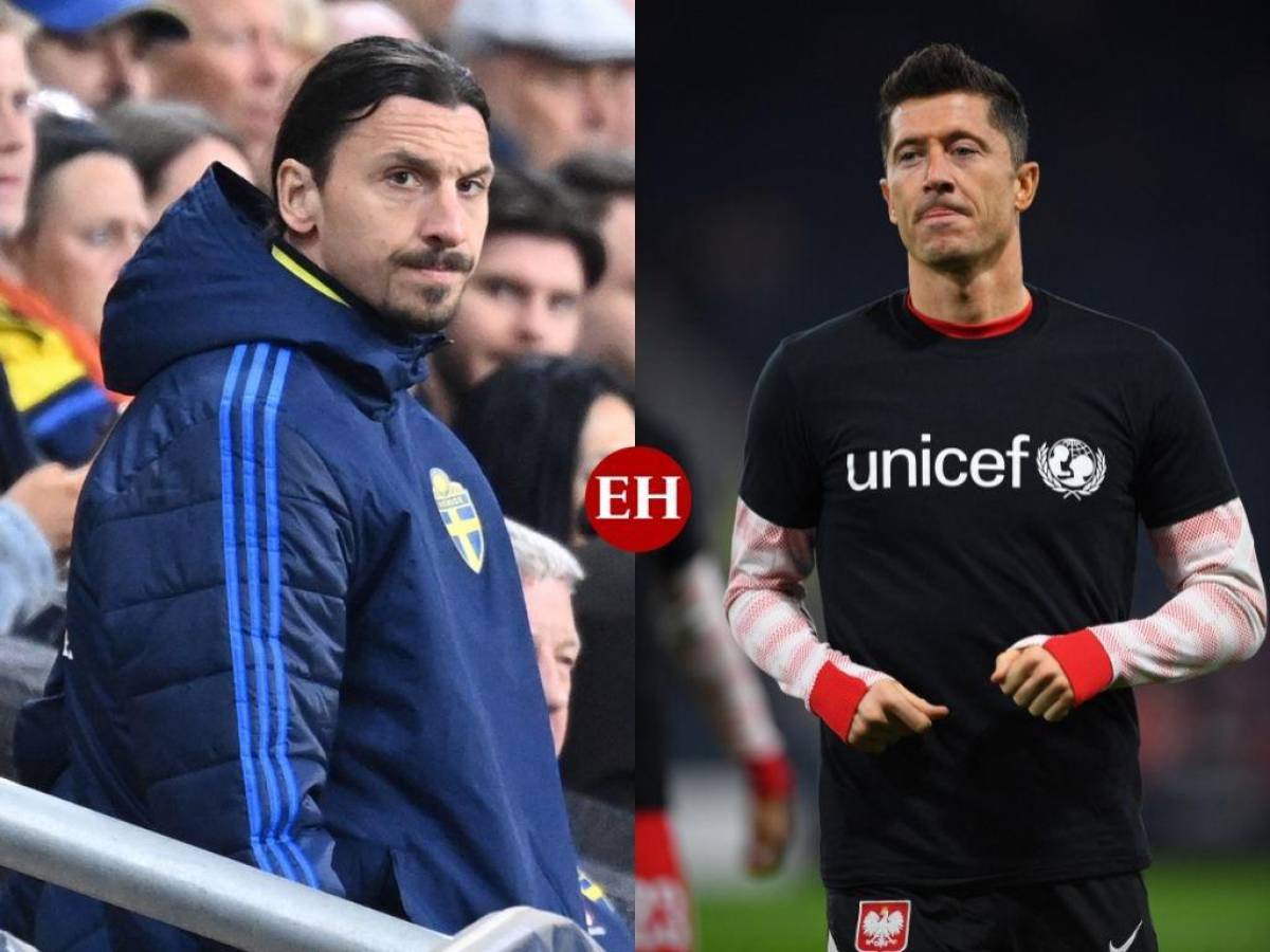 Zlatan Ibrahimovic o Robert Lewandowski, solo uno irá a Qatar