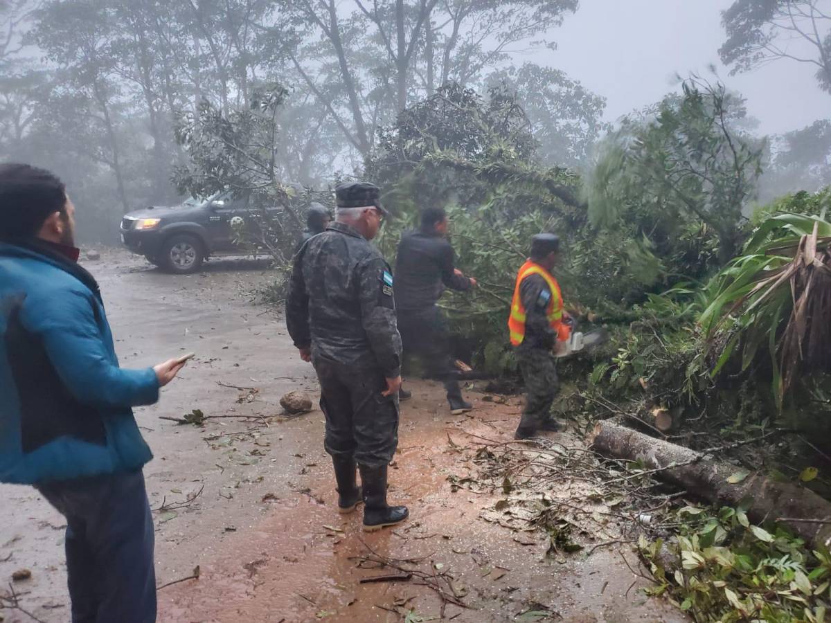 En Quimistán las autoridades declararon emergencia.