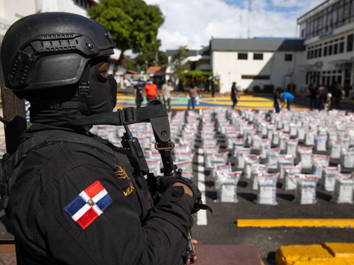 Incautan 9,5 toneladas de droga en Puerto Caucedo, récord en República Dominicana