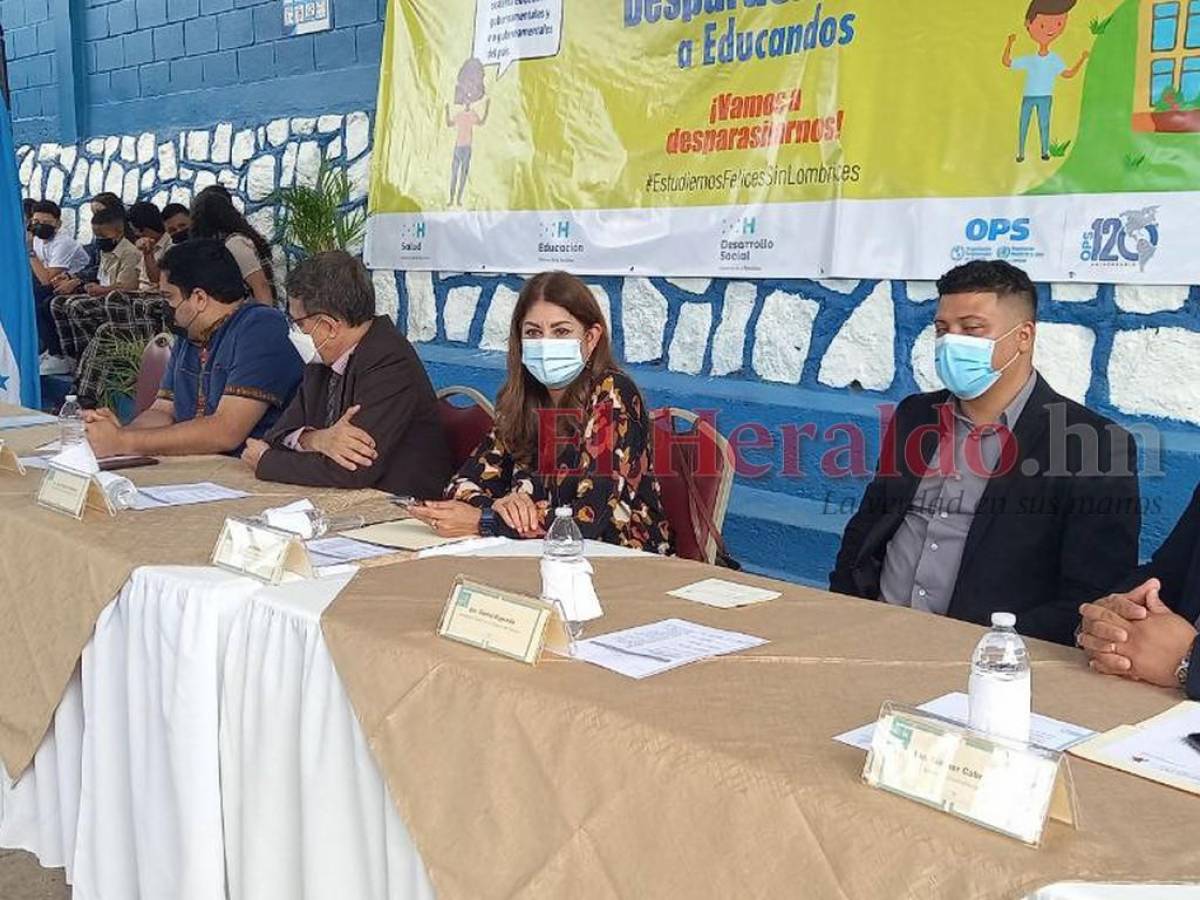 Honduras: Arranca desparasitación masiva de escolares a nivel nacional