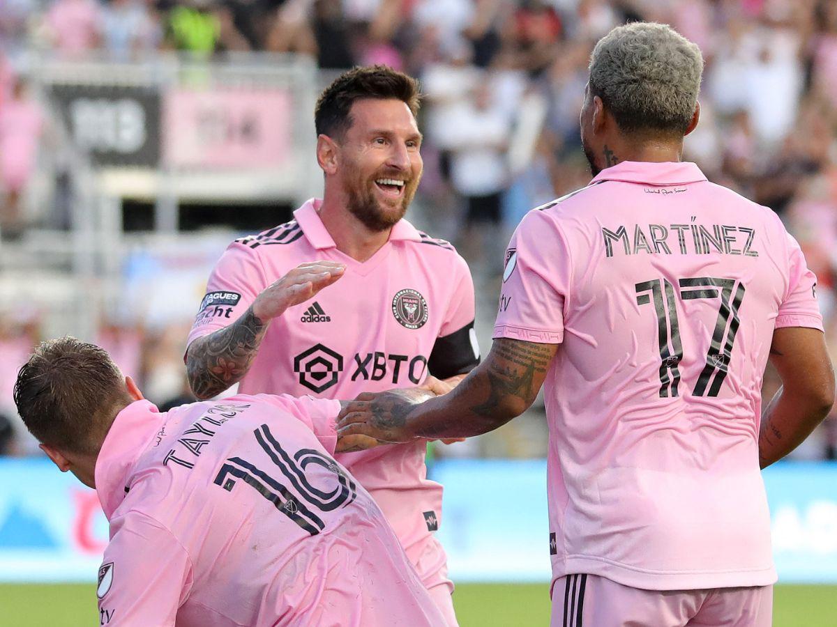 Con doblete y asistencia de Lionel Messi, Inter Miami receta paliza al Atlanta United