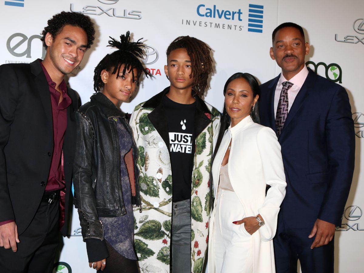 La pareja tiene dos hijos, Jaden y Willow, de 25 y 22 años, respectivamente. Will Smith, de 55 años, tiene otro hijo de un matrimonio previo.