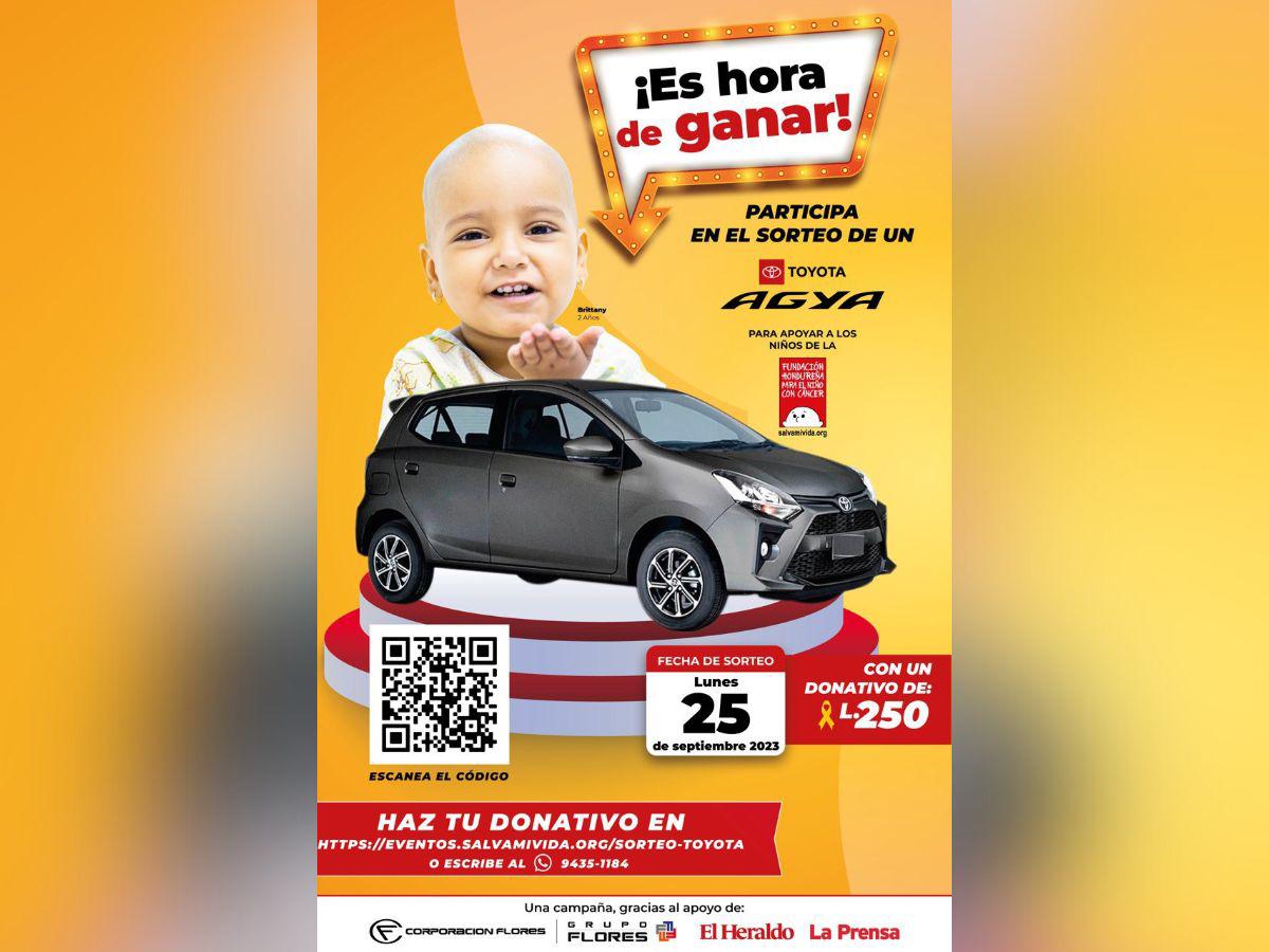 “Conduciendo sueños”, sorteo en favor de los niños con cáncer; un vehículo puede ser tuyo