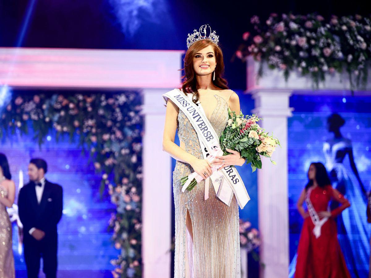 Stephanie Cam tras recibir corona de Miss Honduras Universo: “estoy soñando”