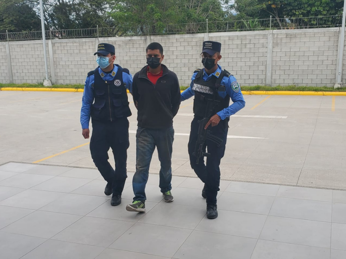 Capturan a guardia de seguridad sospechoso de matar a policía en Comayagua