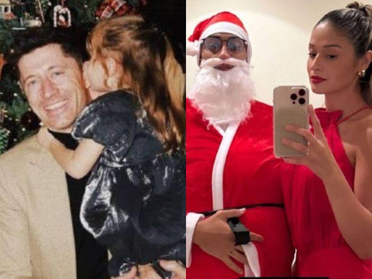 En familia ¡Y hasta vestidos de Santa Claus! Así celebran los futbolistas la Navidad 2024