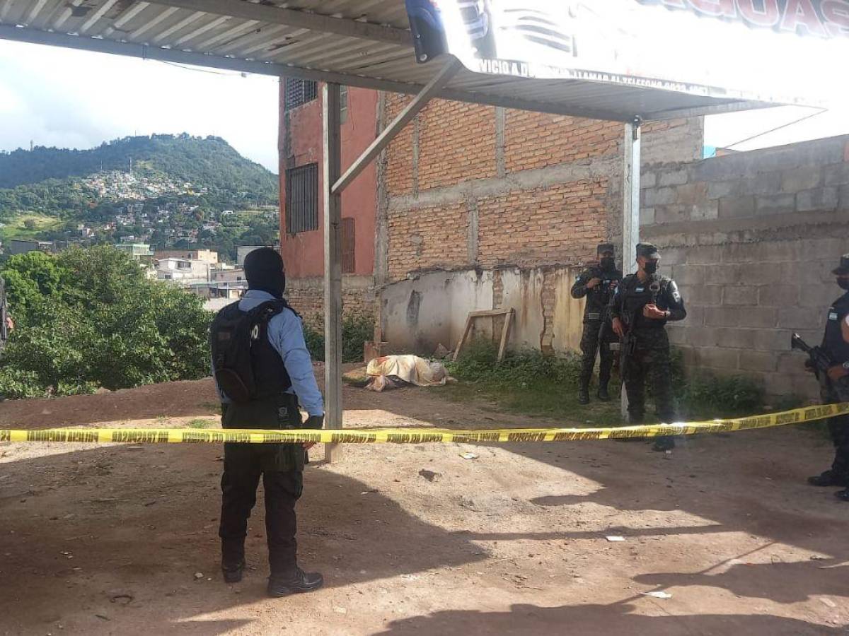 Hallan cuerpo ‘ensabanado’ en el barrio Morazán de la capital