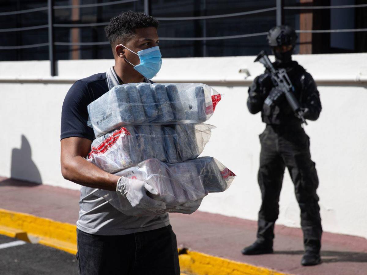 Incautan 9,5 toneladas de droga en Puerto Caucedo, récord en República Dominicana