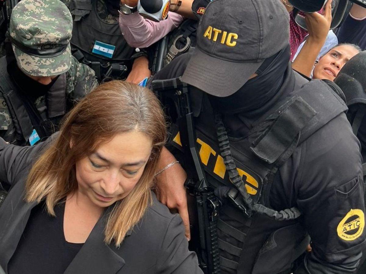 Dictan prisión preventiva contra Rocío Tábora, exministra de Finanzas