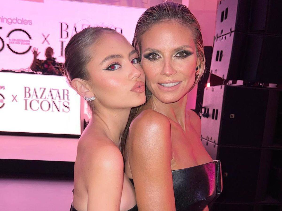 Heidi Klum y su hija Leni Klum: Una vez más posan en lencería, desatando polémica