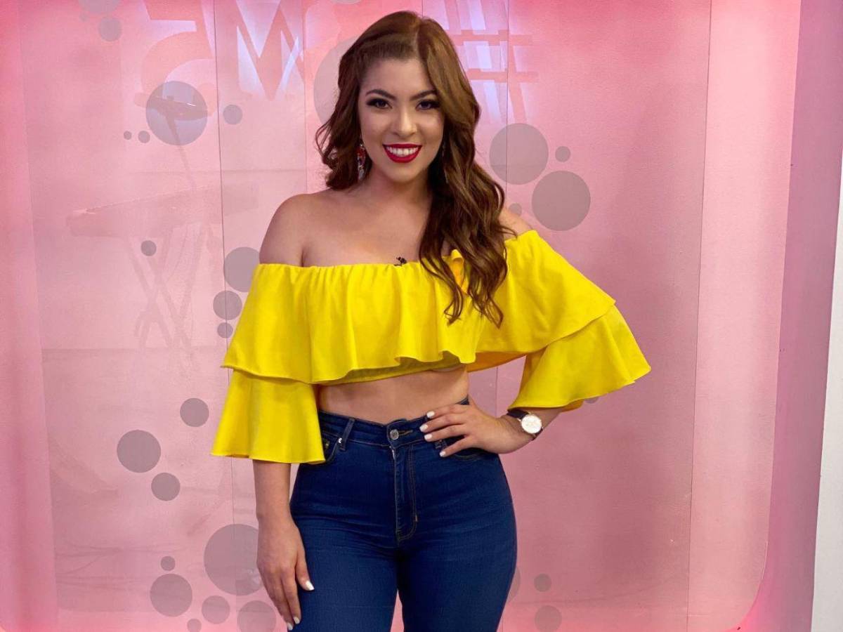 Laura Meza se pone nerviosa al dedicarle mensaje a Rodrigo Auzmendi